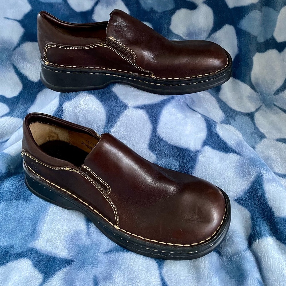 Born Women’s Leather Slip-On Shoes